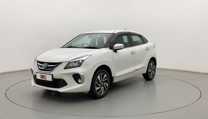2019 Toyota Glanza V, Petrol, Manual, 54,744 km, Left Front Diagonal