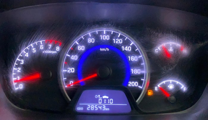 2018 Hyundai Grand i10 MAGNA 1.2 KAPPA VTVT, Petrol, Manual, 28,543 km, Odometer Image
