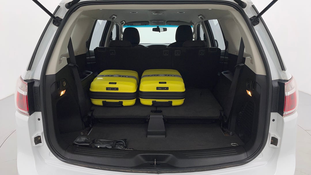 Boot Inside View with Luggage