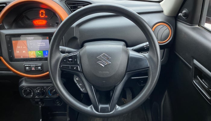 2019 Maruti S PRESSO VXI+, Petrol, Manual, 24,445 km, Steering Wheel Close Up