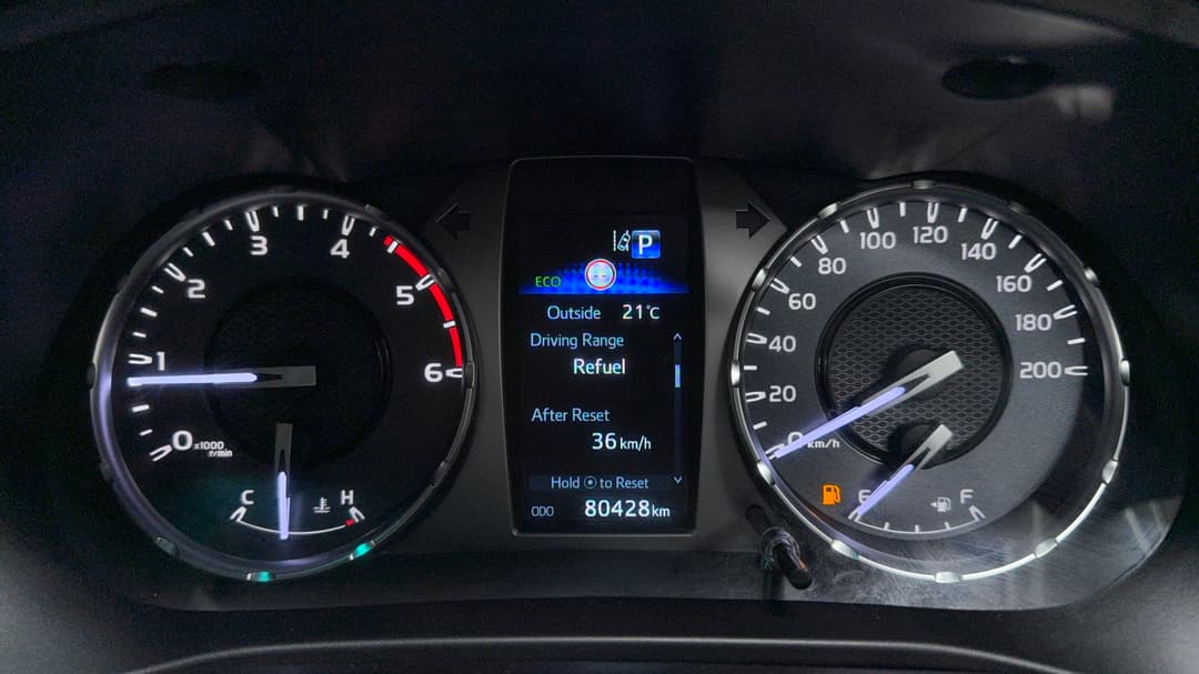 2022 Toyota Hilux Sr5 (4x4), Automatic, 80428 km, Odometer View