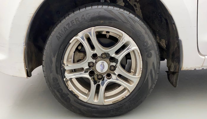 2014 Datsun Go T, Petrol, Manual, 19,696 km, Left Front Wheel