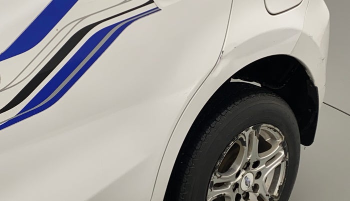 2014 Datsun Go T, Petrol, Manual, 19,696 km, Rear left door - Minor scratches