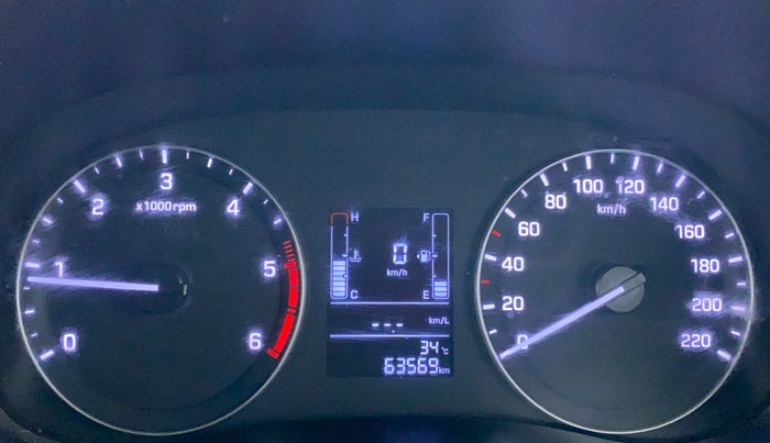 2018 Hyundai Creta 1.4 E PLUS CRDI, Diesel, Manual, 63,676 km, Odometer Image