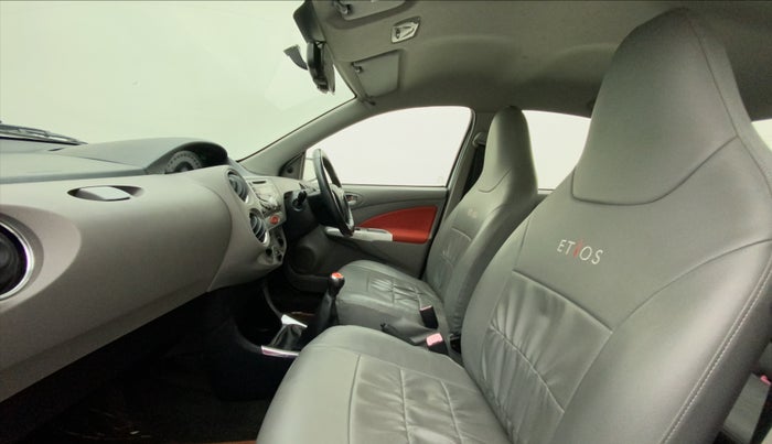 2011 Toyota Etios VX, Petrol, Manual, 76,468 km, Right Side Front Door Cabin