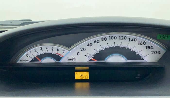 2011 Toyota Etios VX, Petrol, Manual, 76,468 km, Odometer Image