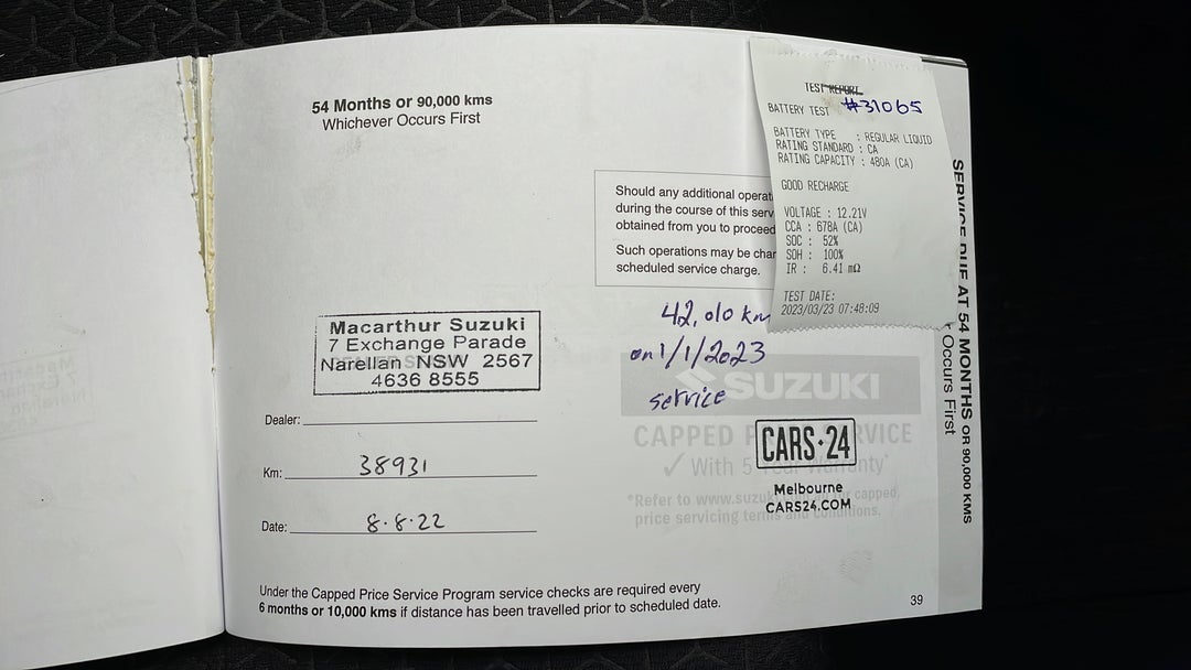 2017 Suzuki Swift Gl Navi (qld), Automatic, 42410 km, Service History