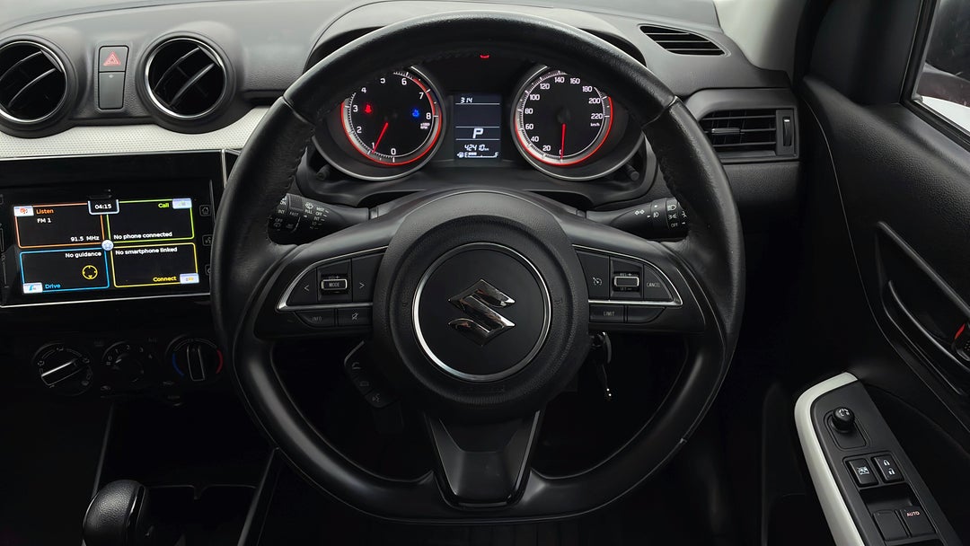 2017 Suzuki Swift Gl Navi (qld), Automatic, 42410 km, Steering Wheel Close-up