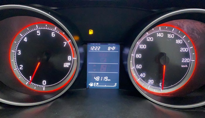 2018 Maruti Swift ZXI PLUS, Petrol, Manual, 48,119 km, Odometer Image