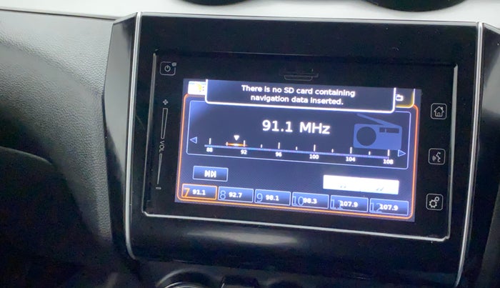 2018 Maruti Swift ZXI PLUS, Petrol, Manual, 48,119 km, Infotainment system - GPS Card not working/missing