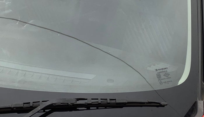 2018 Maruti Swift ZXI PLUS, Petrol, Manual, 48,119 km, Front windshield - Minor spot on windshield
