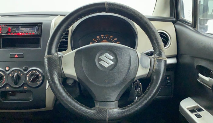 2015 Maruti Wagon R 1.0 LXI, Petrol, Manual, 67,139 km, Steering Wheel Close Up