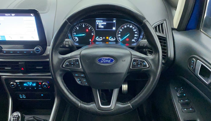 2019 Ford Ecosport TITANIUM + 1.5L DIESEL, Diesel, Manual, 57,382 km, Steering Wheel Close Up