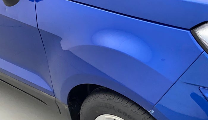 2019 Ford Ecosport TITANIUM + 1.5L DIESEL, Diesel, Manual, 57,382 km, Right fender - Paint has minor damage