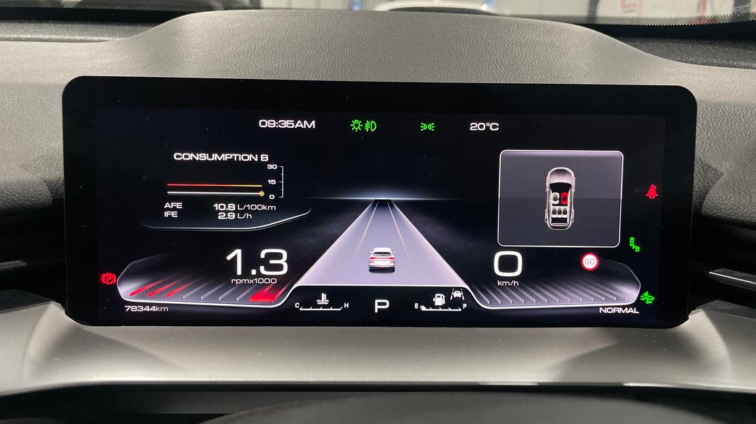 2021 GWM Haval H6 Ultra, Automatic, 78344 km, Odometer View