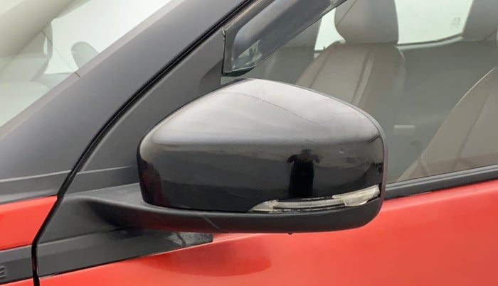 2022 Nissan MAGNITE XV DUAL TONE, Petrol, Manual, 20,512 km, Left rear-view mirror - Indicator light has minor damage