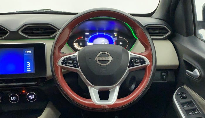 2022 Nissan MAGNITE XV DUAL TONE, Petrol, Manual, 20,512 km, Steering Wheel Close Up