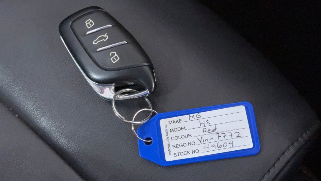 2023 MG HS Excite, Automatic, 56654 km, Key Close-up