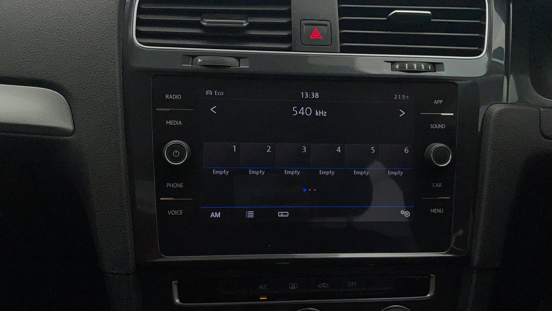 2019 Volkswagen Golf 110 Tsi Trendline, Automatic, 129370 km, Infotainment System