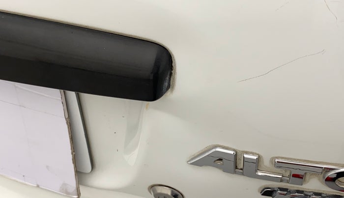 2013 Maruti Alto K10 LXI, Petrol, Manual, 73,152 km, Dicky (Boot door) - Slightly dented