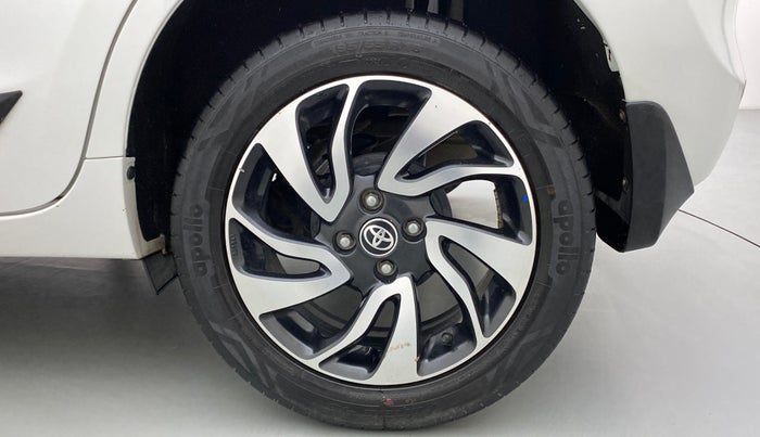 2021 Toyota Glanza G MT PETROL, Petrol, Manual, 30,581 km, Left Rear Wheel