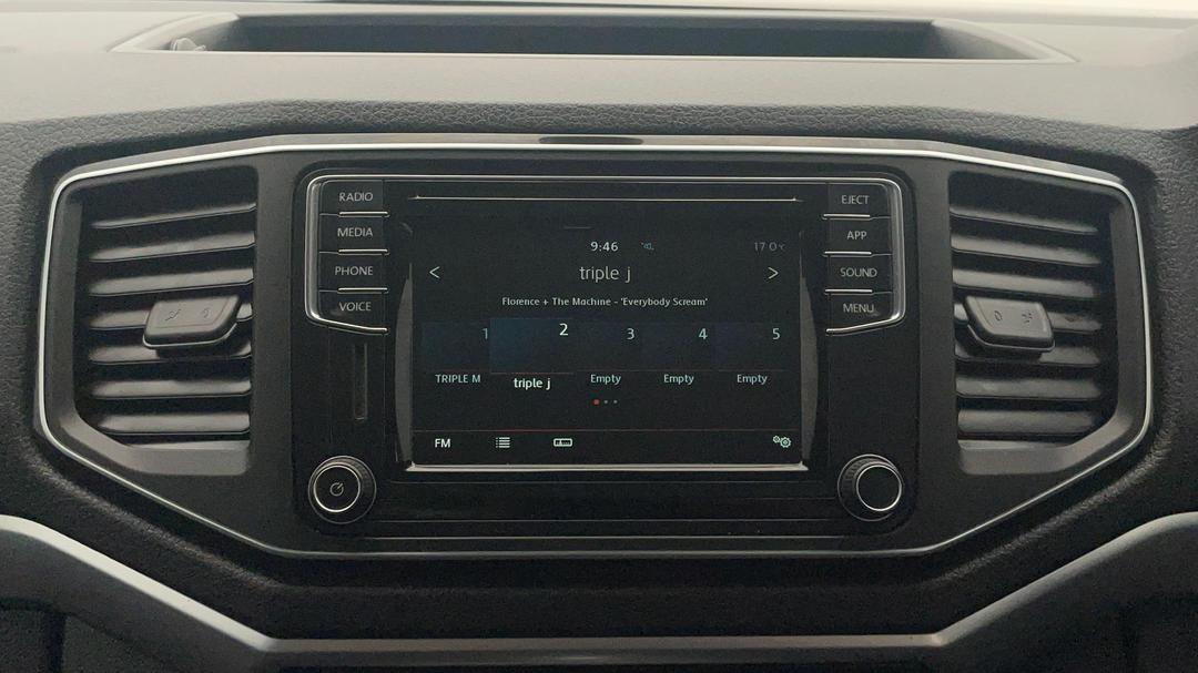 2017 Volkswagen Amarok V6 Tdi 550 Sportline, Automatic, 122396 km, Infotainment System