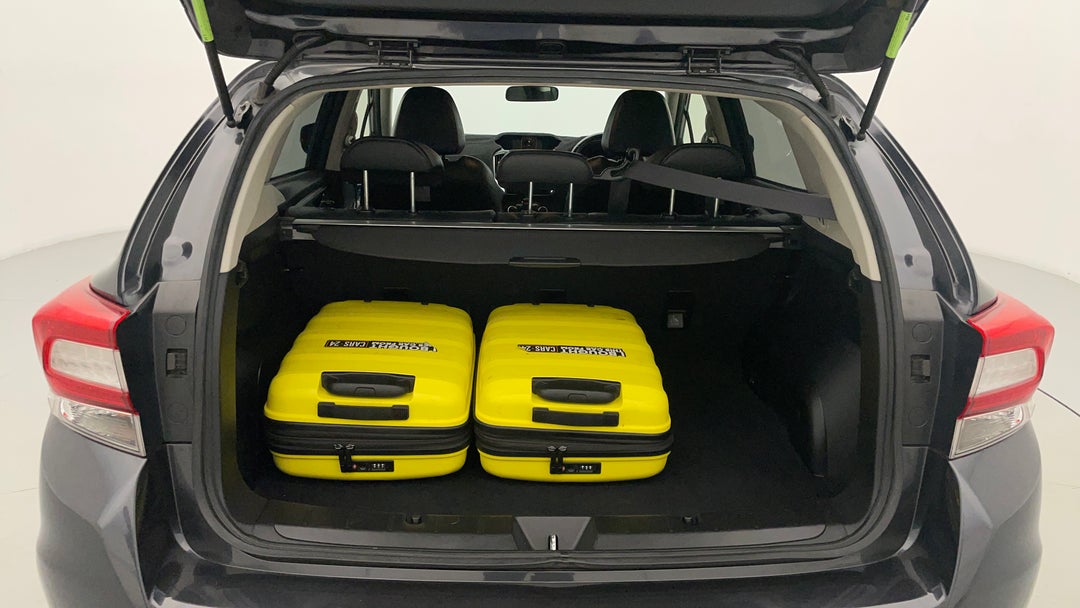Boot Inside View with Luggage