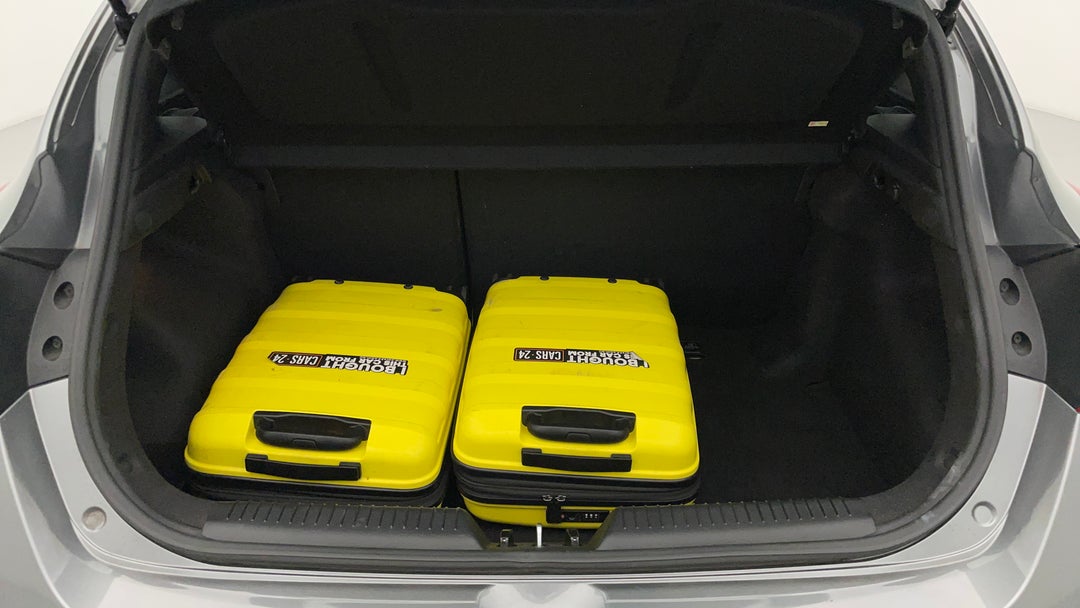 Boot Inside View with Luggage