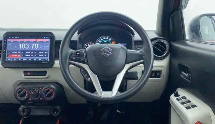 2018 Maruti IGNIS DELTA 1.2 K12, Petrol, Manual, 32,068 km, Steering Wheel Close Up