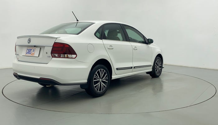 2020 Volkswagen Vento HIGHLINE 1.0 AT, Petrol, Automatic, 17,772 km, Right Back Diagonal (45- Degree) View