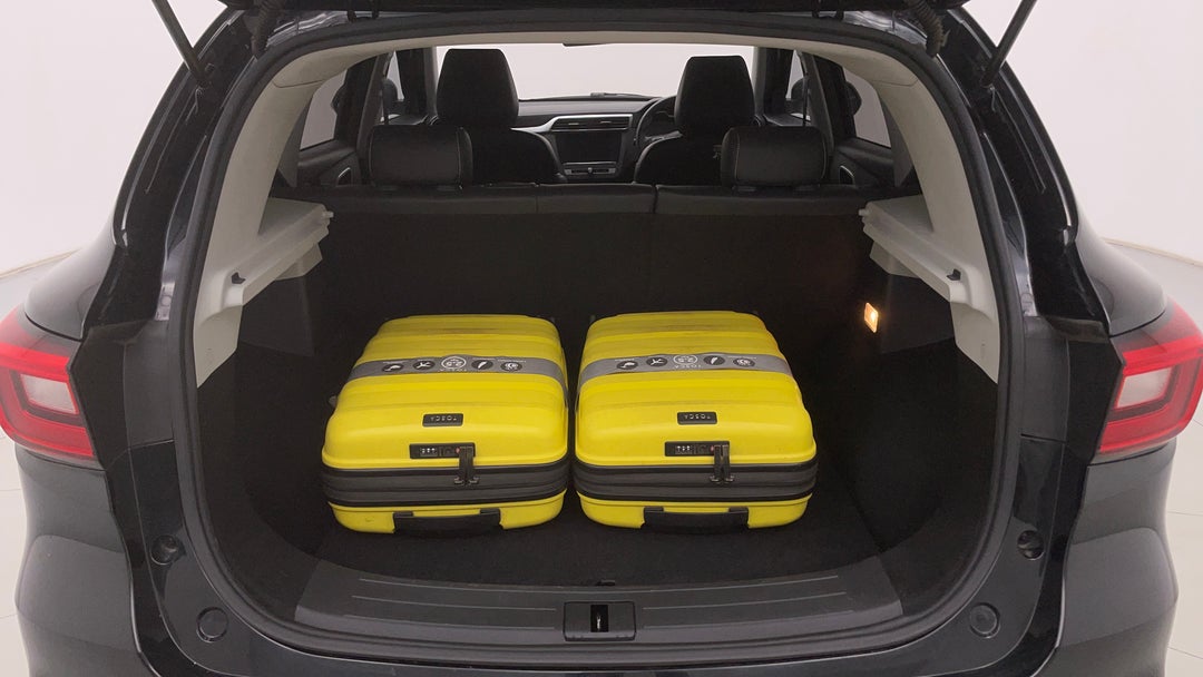 Boot Inside View with Luggage