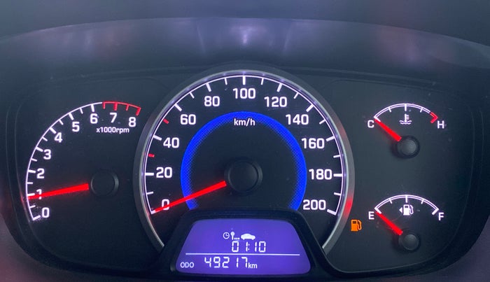 2015 Hyundai Grand i10 SPORTZ 1.2 KAPPA VTVT, Petrol, Manual, 49,312 km, Odometer Image