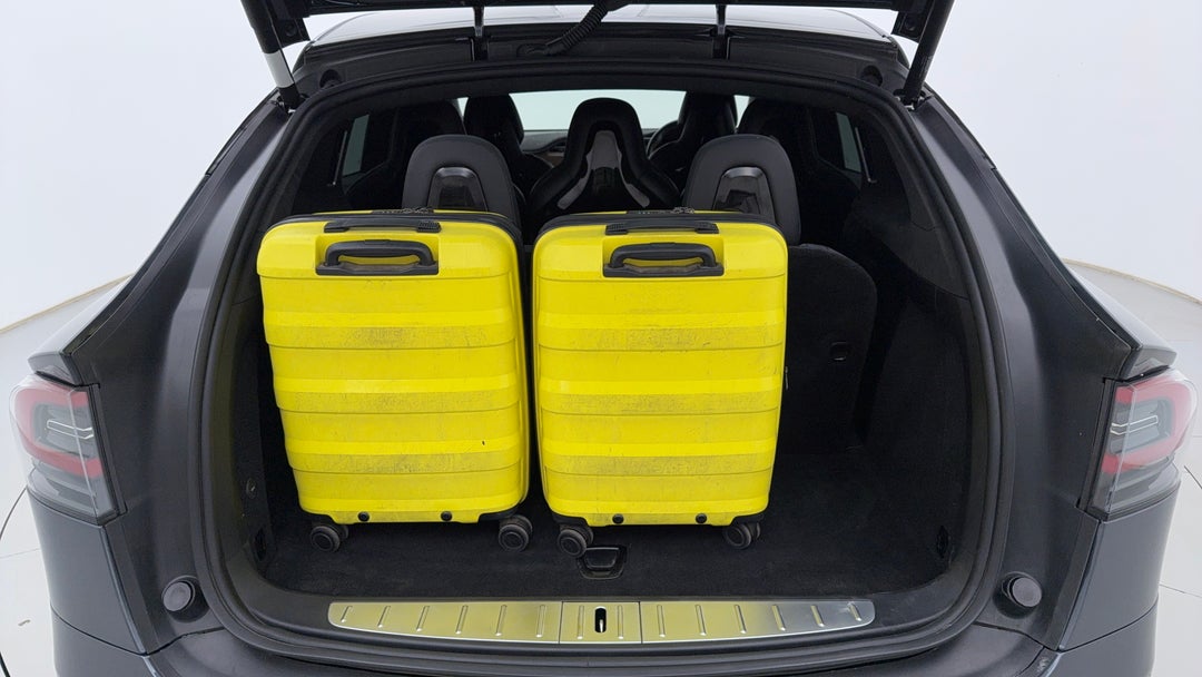 Boot Inside View with Luggage