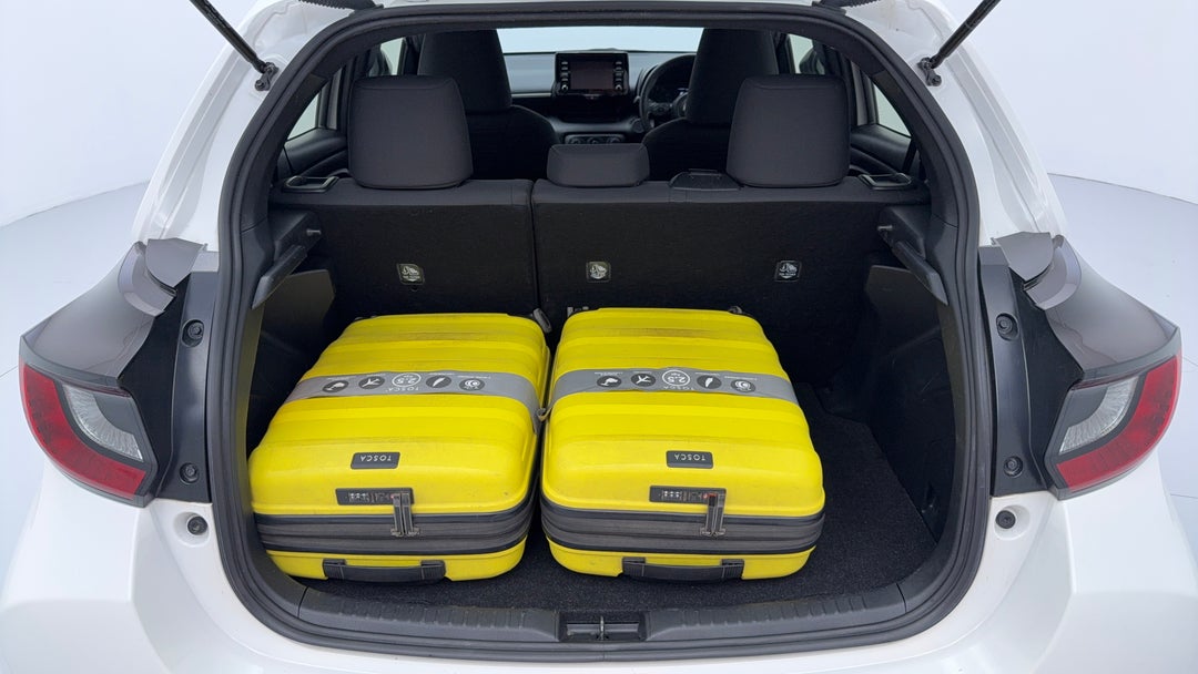 Boot Inside View with Luggage