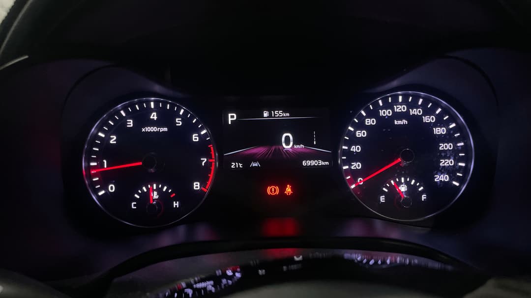 2021 Kia Cerato Sport, Automatic, 69903 km, Odometer View