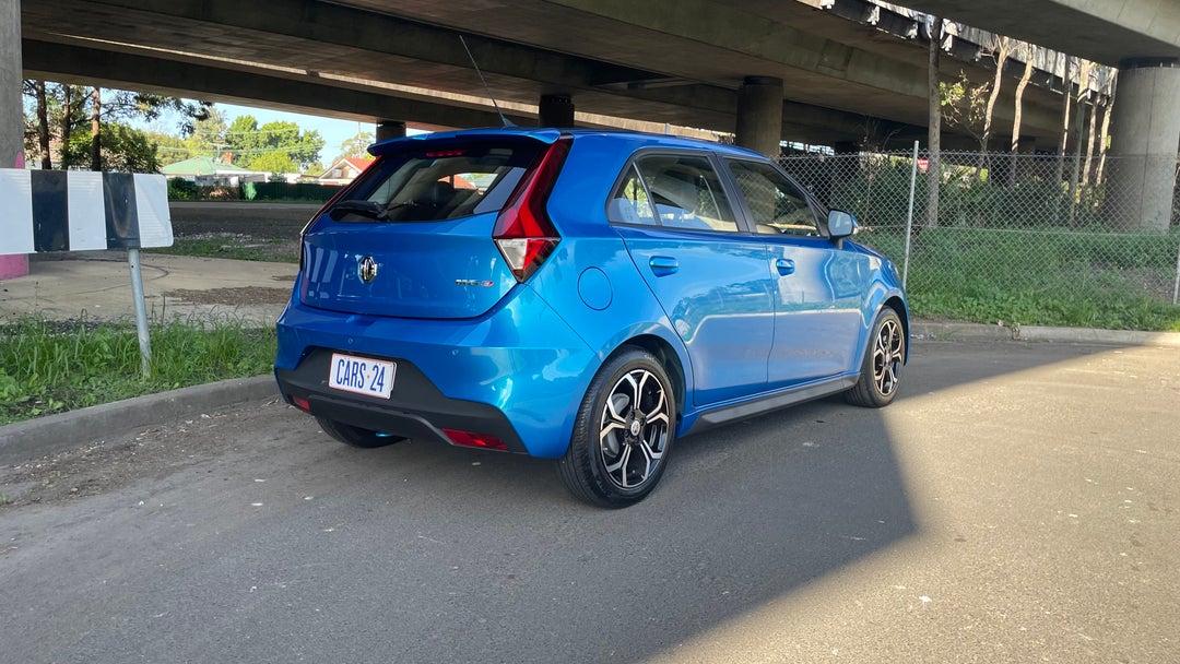 2024 MG Mg3 Auto Excite (with Navigation), Automatic, 7080 km, Right Back Diagonal (45- Degree) View