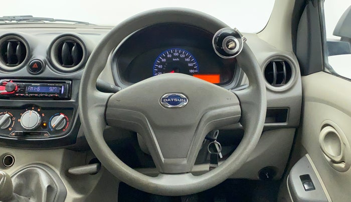 2015 Datsun Go T, Petrol, Manual, 33,363 km, Steering Wheel Close Up