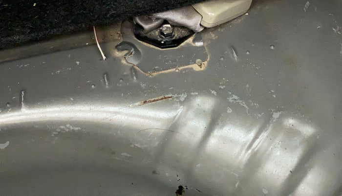 2015 Datsun Go T, Petrol, Manual, 33,363 km, Boot floor - Slight discoloration
