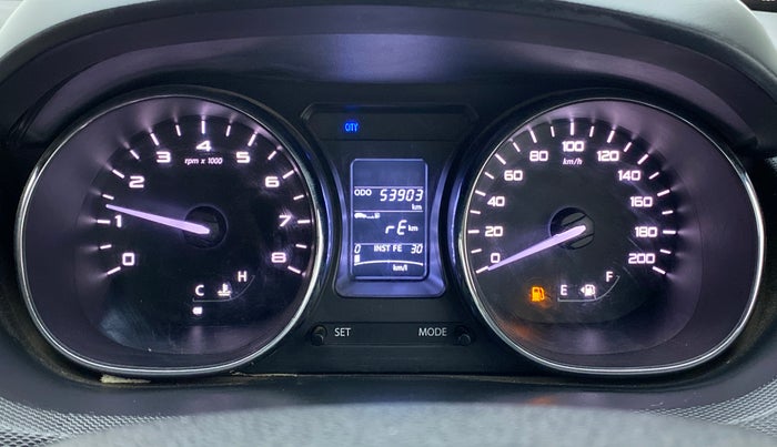 2017 Tata Tiago XZ 1.2 REVOTRON, Petrol, Manual, 54,165 km, Odometer Image
