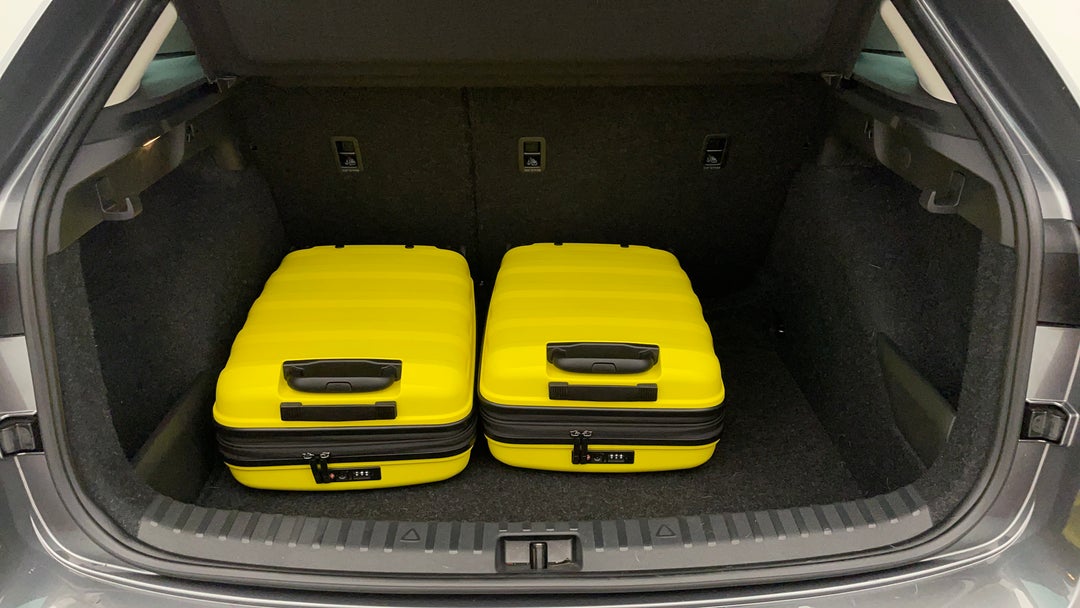 Boot Inside View with Luggage