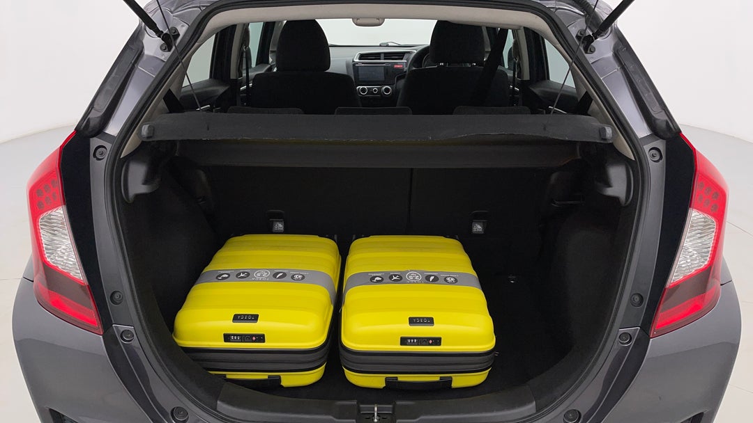 Boot Inside View with Luggage