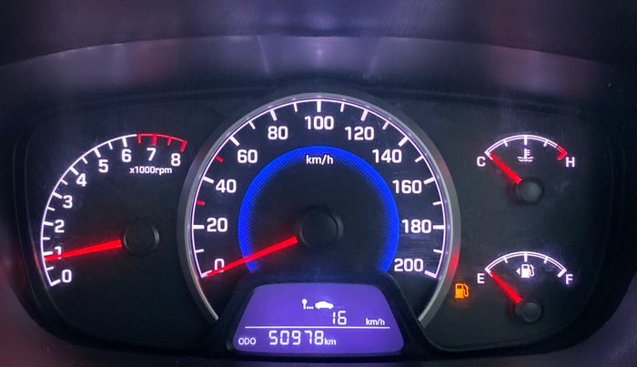 2017 Hyundai Grand i10 ASTA 1.2 KAPPA VTVT, Petrol, Manual, 51,050 km, Odometer Image