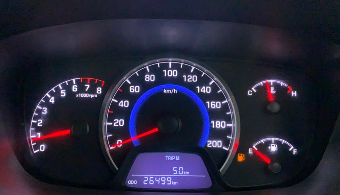 2014 Hyundai Grand i10 SPORTZ 1.2 KAPPA VTVT, Petrol, Manual, 26,499 km, Odometer Image