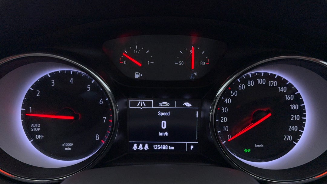 2018 Holden Commodore Rs, Automatic, 125498 km, Odometer View