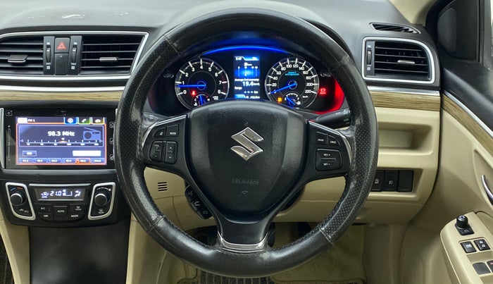 2019 Maruti Ciaz ALPHA 1.5 SHVS PETROL, Petrol, Manual, 34,579 km, Steering Wheel Close Up