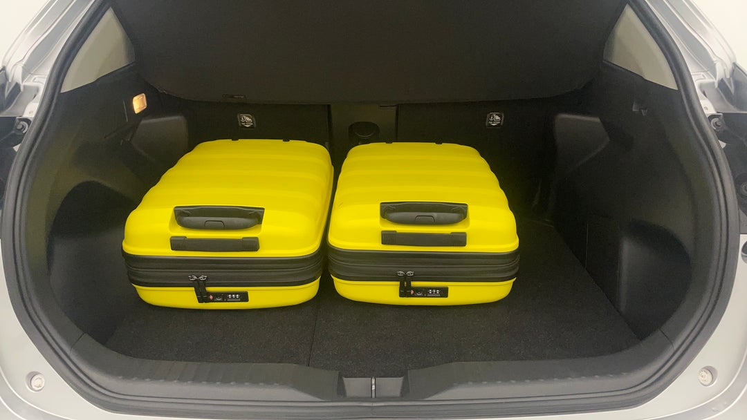 Boot Inside View with Luggage