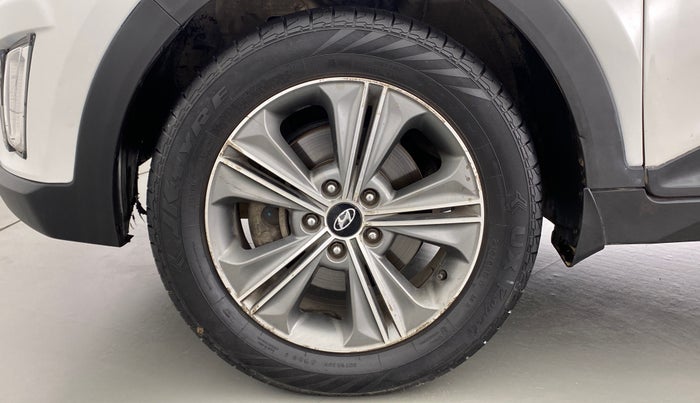 2017 Hyundai Creta 1.6 SX (O) CRDI, Diesel, Manual, 75,815 km, Left Front Wheel