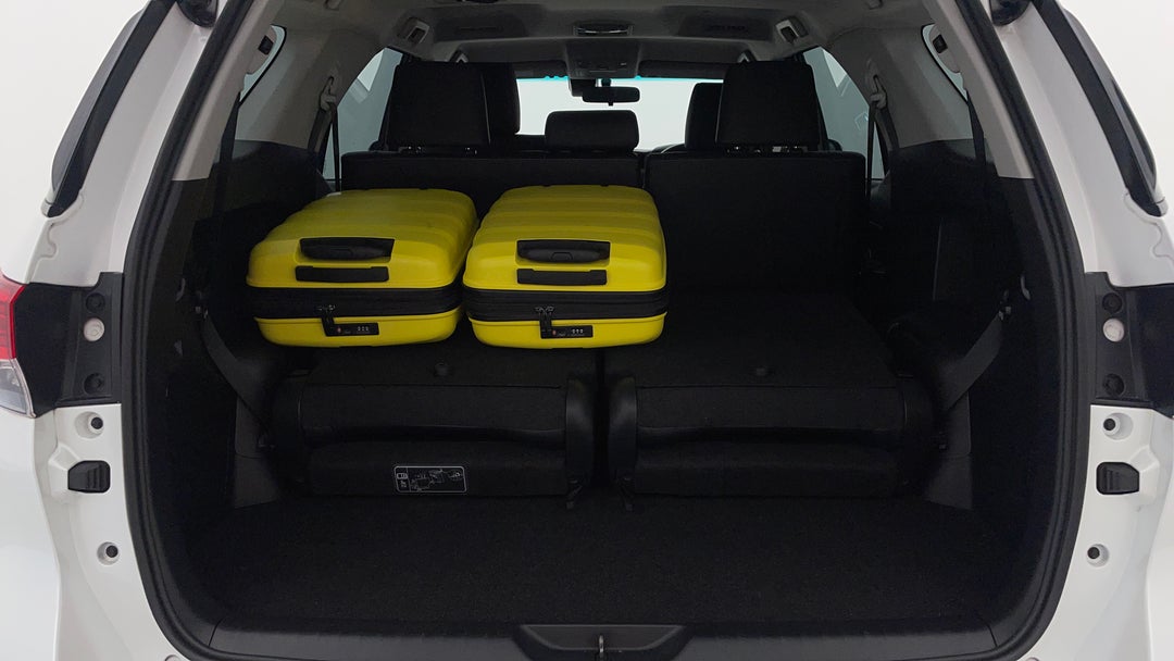 Boot Inside View with Luggage