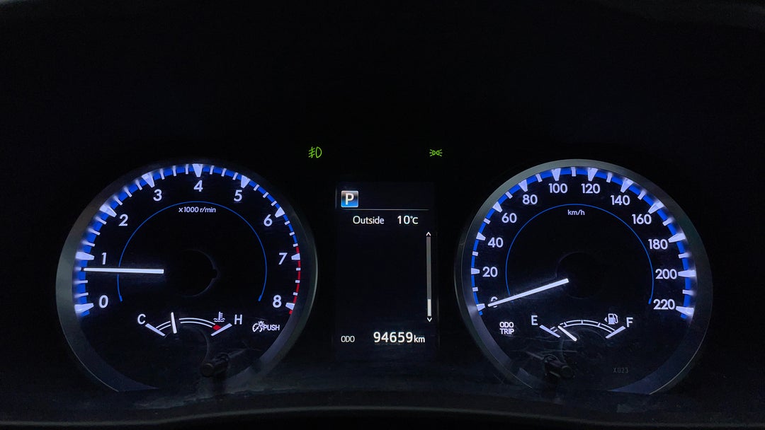 2017 Toyota Kluger Gxl (4x2), Automatic, 94659 km, Odometer View