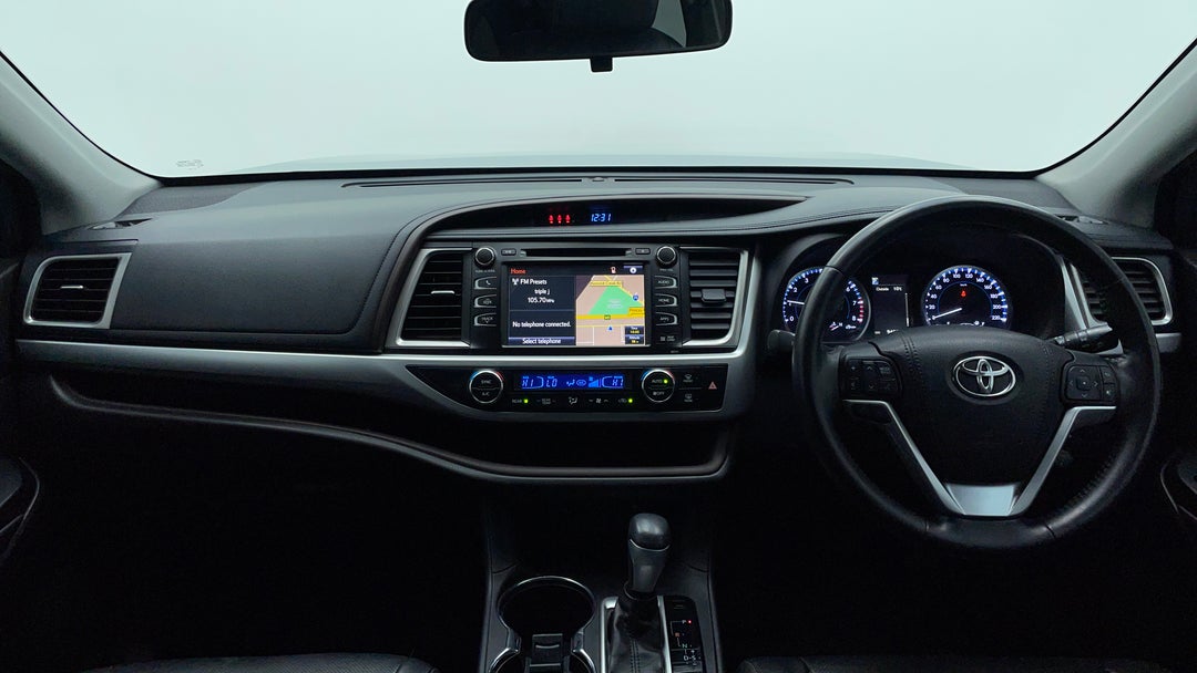 2017 Toyota Kluger Gxl (4x2), Automatic, 94659 km, Dashboard View